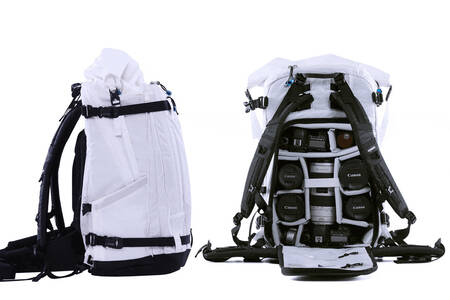 Fotoryggsäck Artiklar Fotosidan 26 liter fotoryggsäck med fäste för snowboard Fotosidan