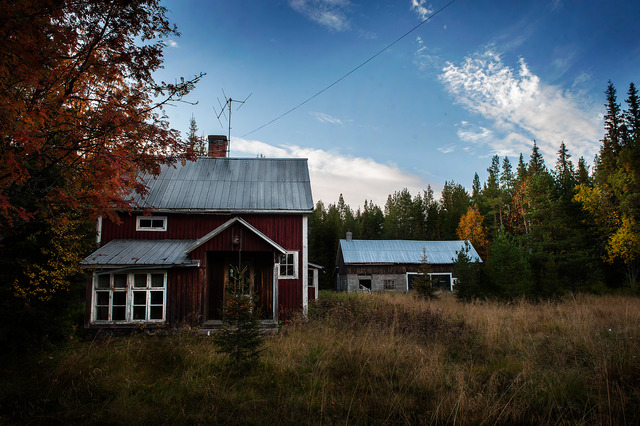 Ödehus i Norrland - Fotosidan