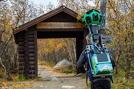 Kungsleden google outlet maps