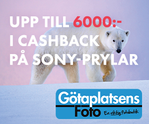 Upp till 6000:- Cashback på Sony-prylar