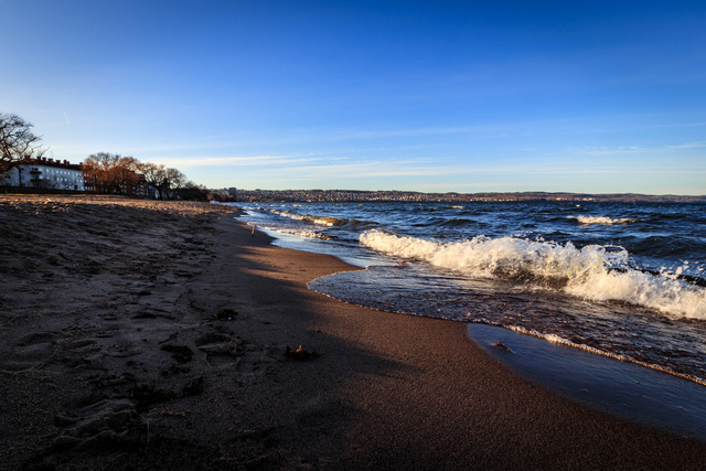 Vätterstranden februari 25.