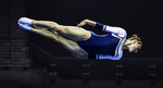 Izzy Songhurst, världsmästarinna i trampolin 15-16 år. Daytona Beach, Florida.