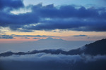 Morgonstund från vulkanen Mt Batur