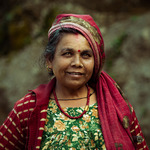 Kvinna i Nepalo