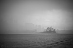 "Sydney in mist"