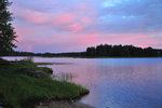 Skymning vid Botsmarkssjön