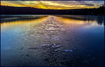 Ny is vid sjön Stångtjärn