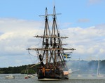 Götheborg skjuter salut i Åmål