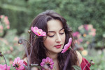 Girl with Flowers