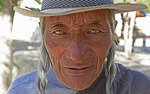 Gammal man i Lhasa, Tibet