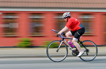Female racing cyclist