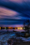 Hudiksvall by night