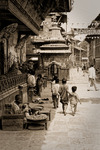 Kirtipurs omgivningar: Durbar Square i Patan