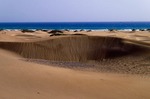 Sandformationer på Gran Canaria