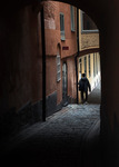 The backstreets of Stockholm