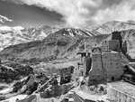 A view from the Tingmosgang Monastery