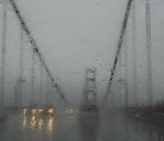 Golden Gate in Rain