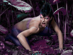 The Purple Reptile Woman