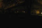 Linköping stadsbibliotek under Earth Hour!