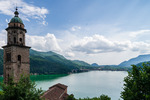Utsikt över Luganosjön