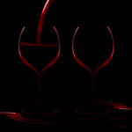 Två glas rött