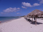Strand på Cuba, januari 2020