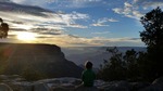 Skymning i Grand Canyon.