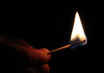 A tiny match can light up someones world