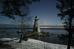 Vanäs Fyr, By Night