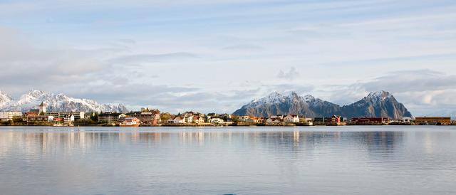 Svolvaer i kvällssol