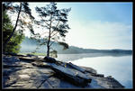 Sommarmorgon vid Finnsjön