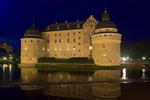 Örebro Slott i nattljus