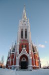 Luleå Domkyrka i oskuldens färgprakt