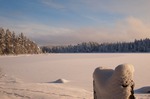 Vinter över sjön