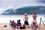 Hats at pipe.