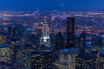 Chrysler building by night