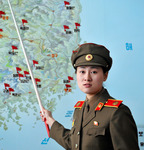 Nordkorea guide armémuseum.