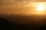 Solen går ned över Gran Canaria.