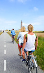 Tandem cyckling i Skagen.