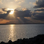 mysig sommar kv&auml;ll  v&auml;tten