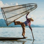 Fiskare på Inlesjön, Burma #3