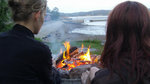 Grillning vid havet