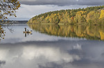 Fiske på sjön Norrviken