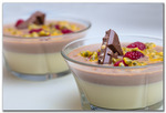 Dubbel pannacotta