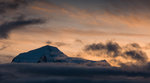 Gryning över Mt. Robson