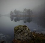 The rock by the lake