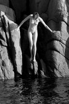 Nude in a Rocky Crevice 13