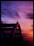Midnatts sol på bron