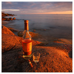 Whisky on the rocks..
