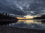 Sör-Balesviken efter solen dalat